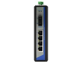 4 ports 10/100Base-TX Ethernet  Fiber Media Converter with 1 port 100Base- FX optical 